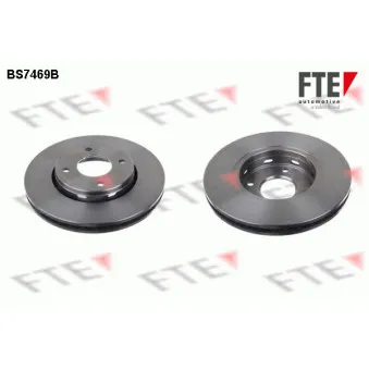 FTE BS7469B - Jeu de 2 disques de frein avant