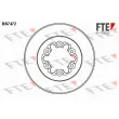 FTE BS7472 - Jeu de 2 disques de frein avant