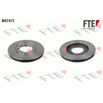 FTE BS7473 - Jeu de 2 disques de frein avant