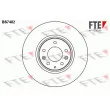 FTE BS7482 - Jeu de 2 disques de frein avant