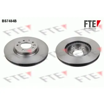 Jeu de 2 disques de frein avant FTE OEM G33Y3325X