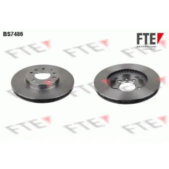 Jeu de 2 disques de frein avant FTE OEM N12Y3325X