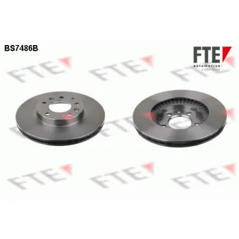 Jeu de 2 disques de frein avant FTE OEM N12Y3325X