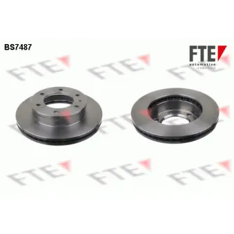FTE BS7487 - Jeu de 2 disques de frein avant