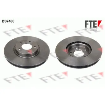 FTE BS7488 - Jeu de 2 disques de frein avant