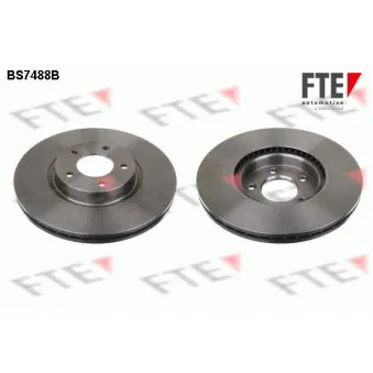 FTE BS7488B - Jeu de 2 disques de frein avant