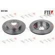 FTE BS7489 - Jeu de 2 disques de frein arrière