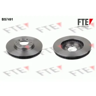 Jeu de 2 disques de frein avant FTE OEM L2143325X