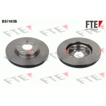 FTE BS7493B - Jeu de 2 disques de frein avant