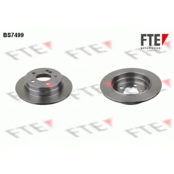 FTE BS7499 - Jeu de 2 disques de frein arrière