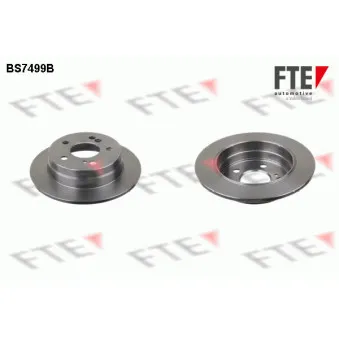 Jeu de 2 disques de frein arrière FTE OEM 2014230912