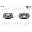 FTE BS7501 - Jeu de 2 disques de frein avant