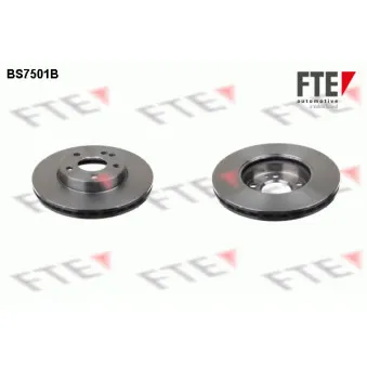 FTE BS7501B - Jeu de 2 disques de frein avant