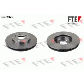 FTE BS7502B - Jeu de 2 disques de frein avant