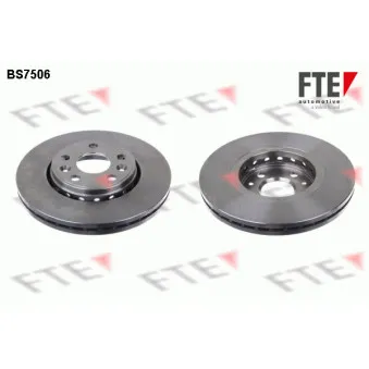 Jeu de 2 disques de frein avant FTE OEM 4154210412