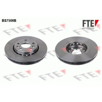 Jeu de 2 disques de frein avant FTE OEM 4154210412