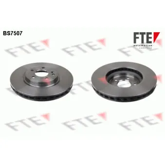 FTE BS7507 - Jeu de 2 disques de frein avant
