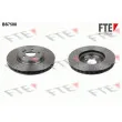 FTE BS7508 - Jeu de 2 disques de frein avant