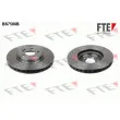 FTE BS7508B - Jeu de 2 disques de frein avant