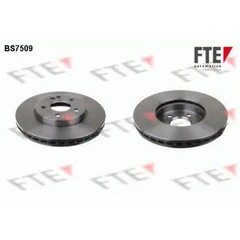 FTE BS7509 - Jeu de 2 disques de frein avant