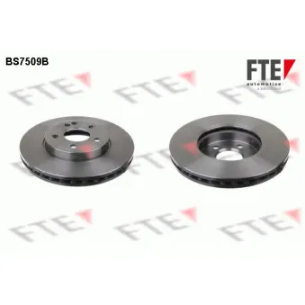 FTE BS7509B - Jeu de 2 disques de frein avant