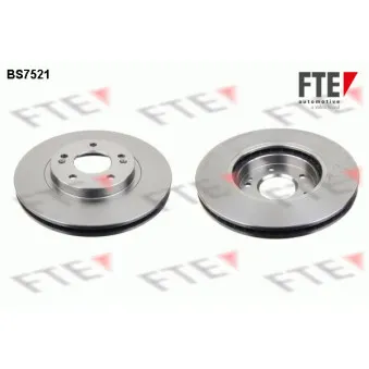 Jeu de 2 disques de frein avant FTE OEM 5171226100