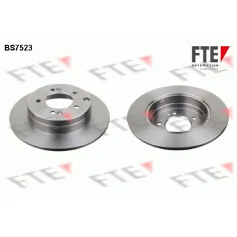 FTE BS7523 - Jeu de 2 disques de frein arrière