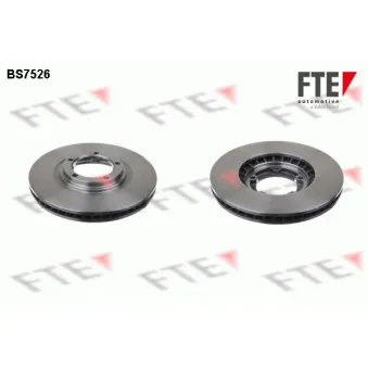FTE BS7526 - Jeu de 2 disques de frein avant