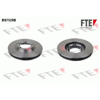 FTE BS7526B - Jeu de 2 disques de frein avant