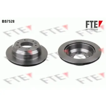 FTE BS7528 - Jeu de 2 disques de frein arrière