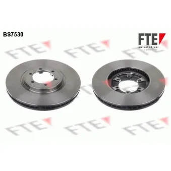 Jeu de 2 disques de frein avant FTE OEM 51712H1030
