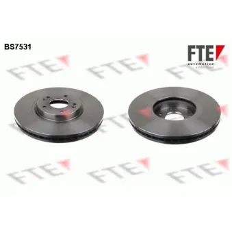 FTE BS7531 - Jeu de 2 disques de frein avant