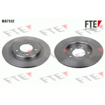 Jeu de 2 disques de frein arrière FTE OEM 584113Z100