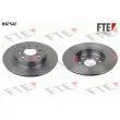 FTE BS7542 - Jeu de 2 disques de frein arrière