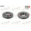 FTE BS7547 - Jeu de 2 disques de frein avant