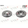 FTE BS7551 - Jeu de 2 disques de frein avant