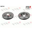 FTE BS7553 - Jeu de 2 disques de frein avant