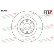 FTE BS7556 - Jeu de 2 disques de frein avant