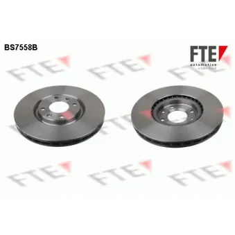 Jeu de 2 disques de frein avant FTE BS7558B pour PEUGEOT 308 2.0 D - 140cv