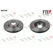 FTE BS7560 - Jeu de 2 disques de frein avant