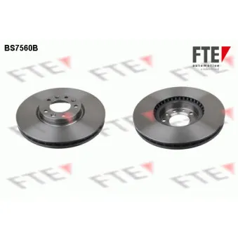 FTE BS7560B - Jeu de 2 disques de frein avant