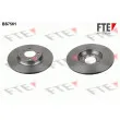 FTE BS7561 - Jeu de 2 disques de frein arrière