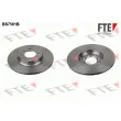 FTE BS7561B - Jeu de 2 disques de frein arrière