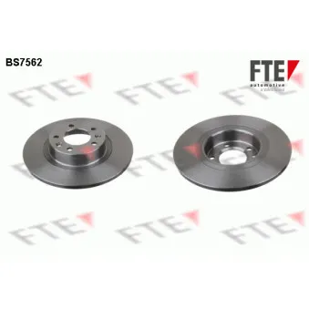 FTE BS7562 - Jeu de 2 disques de frein arrière