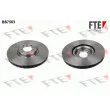 FTE BS7563 - Jeu de 2 disques de frein avant