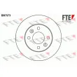 FTE BS7573 - Jeu de 2 disques de frein avant