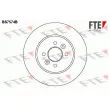 FTE BS7574B - Jeu de 2 disques de frein arrière