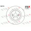 FTE BS7576 - Jeu de 2 disques de frein avant