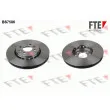 FTE BS7586 - Jeu de 2 disques de frein avant