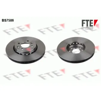 FTE BS7586 - Jeu de 2 disques de frein avant